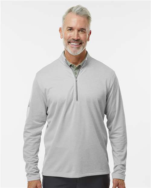 Men's Space Dyed Quarter-Zip Pullover - A593