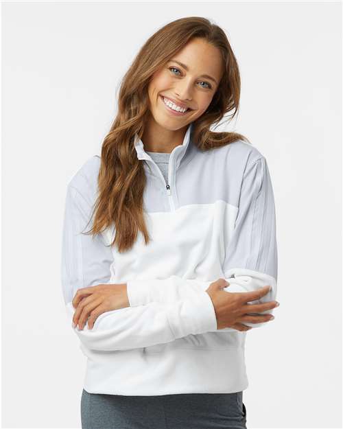 Women's Fleece Quarter-Zip Pullover - A601