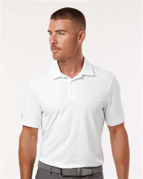 Men's Textured Stripe Polo - A704