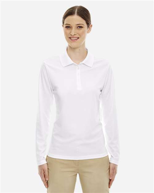 Women's Pinnacle Performance Long Sleeve Piqué Polo - 78192
