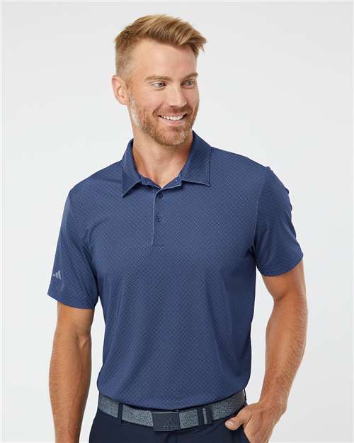 Men's Ultimate365 Diamond Dot Print Polo - A498