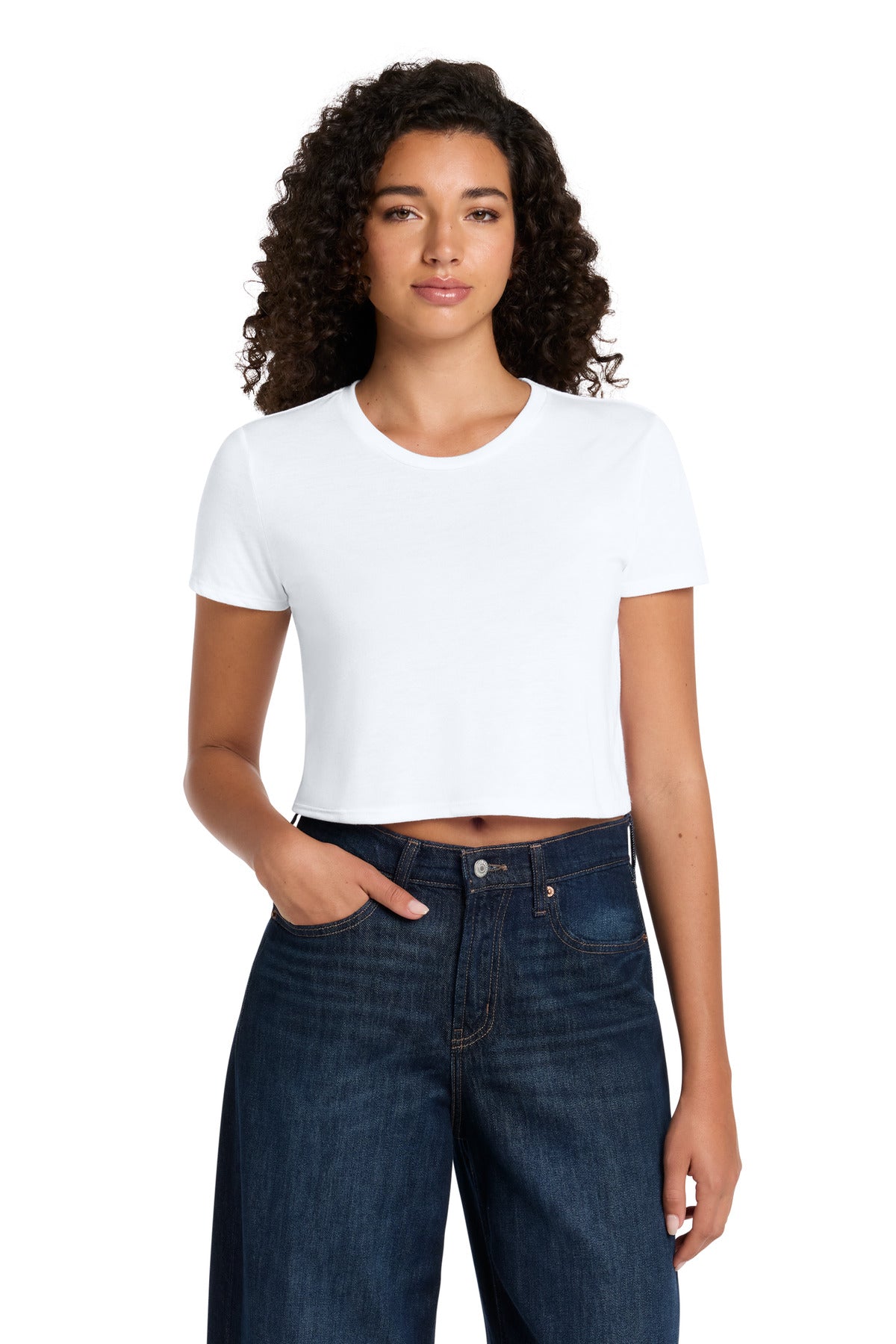 BELLA+CANVAS ® Women's Flowy Cropped Tee BC8882