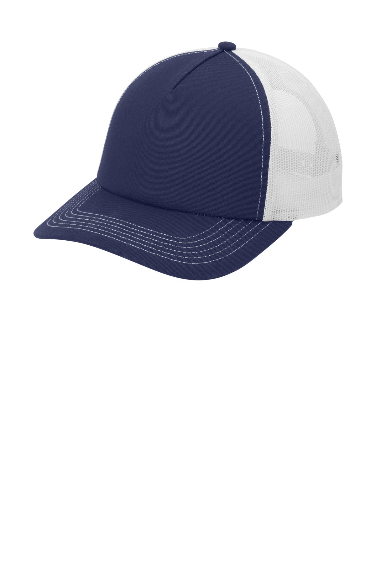 Port Authority ® Low-Profile Snapback 5-Panel Trucker Cap C405LP