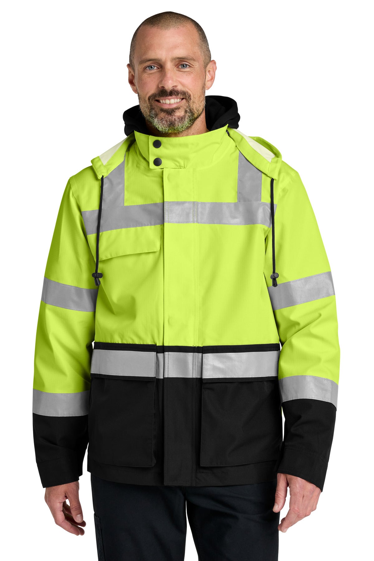 CornerStone ® ANSI 107 Class 3 Waterproof Ripstop 3-In-1 Parka CSJ502