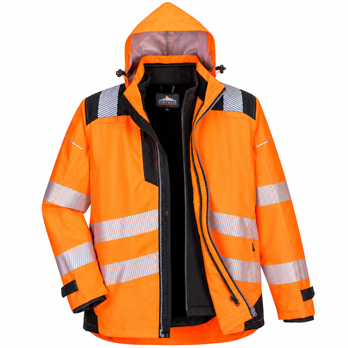 PW3 Hi-Vis 3-in-1 Jacket - PW365