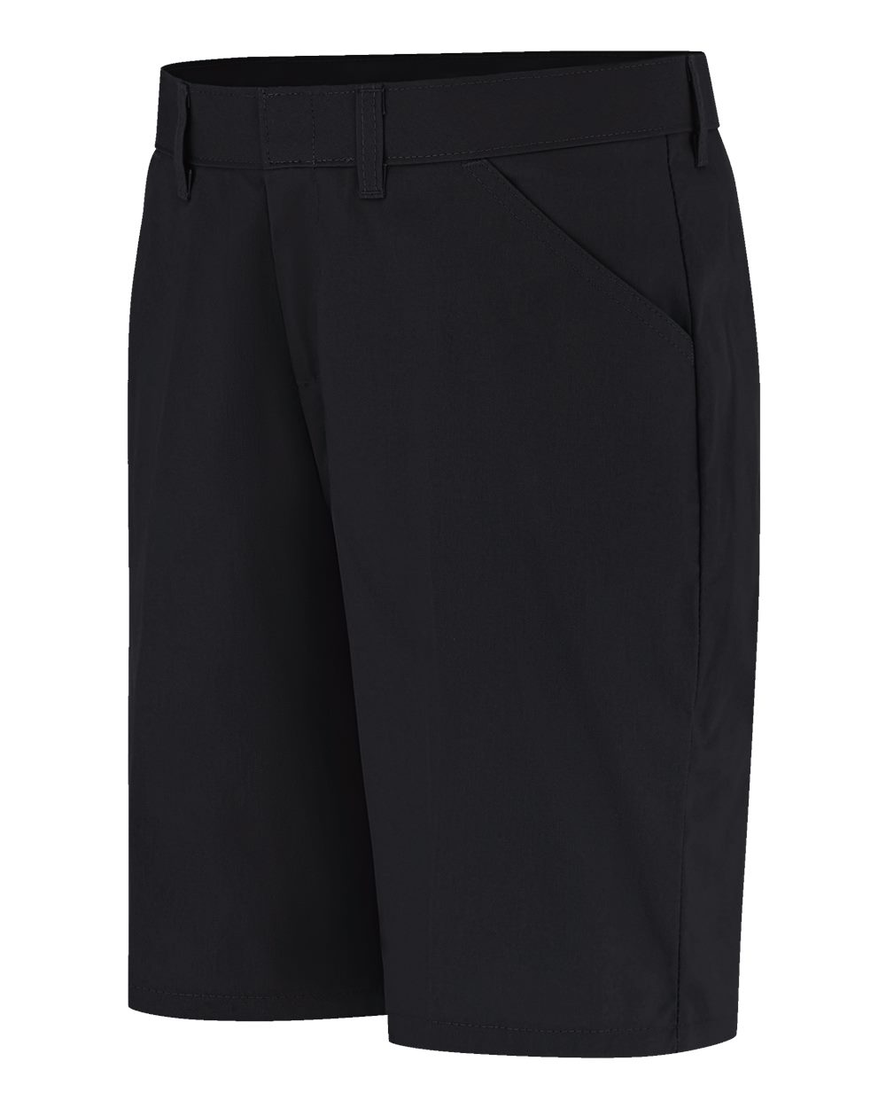 FR22BK - Women's Flat Front Shorts