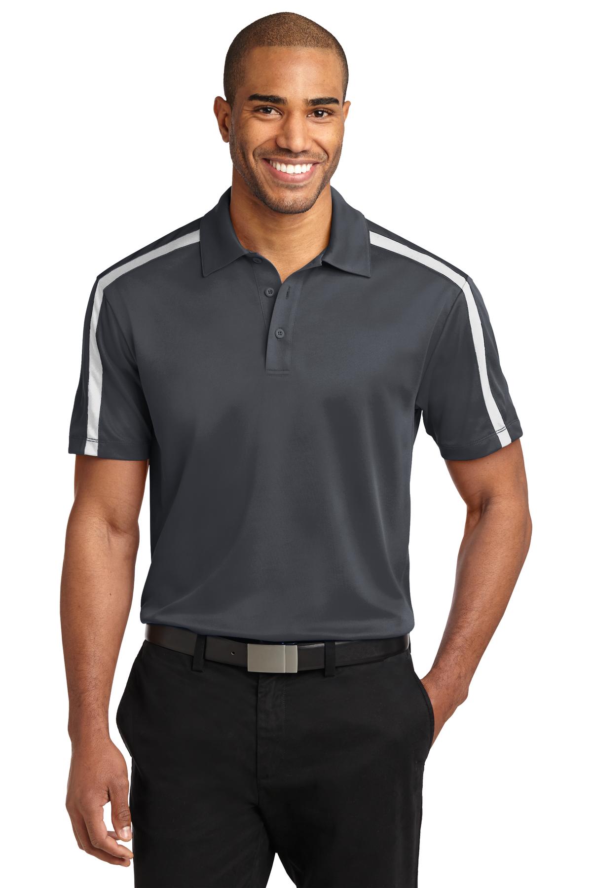 Port Authority ® Silk Touch™ Performance Colorblock Stripe Polo. K547