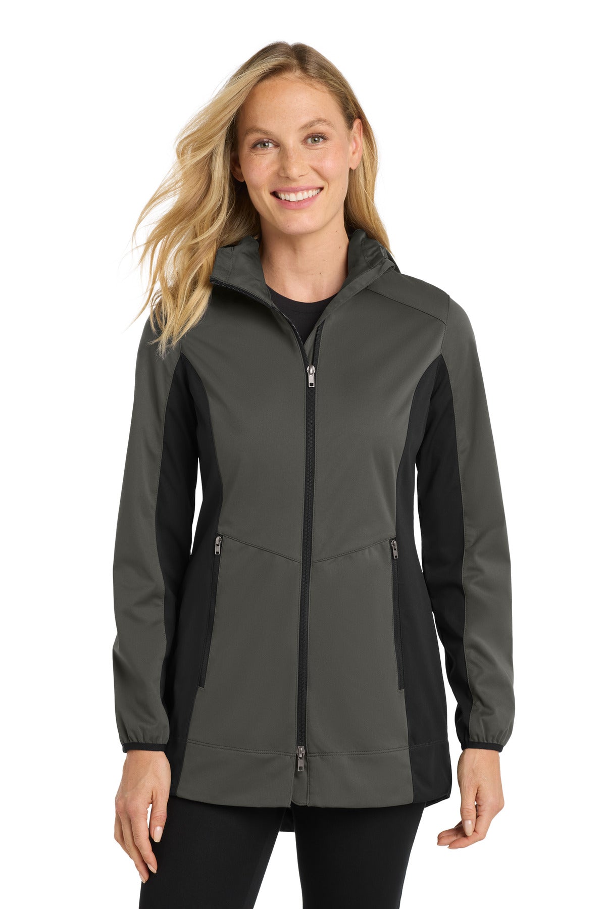 Port Authority ® Women's Active Hooded Soft Shell Jacket. L719