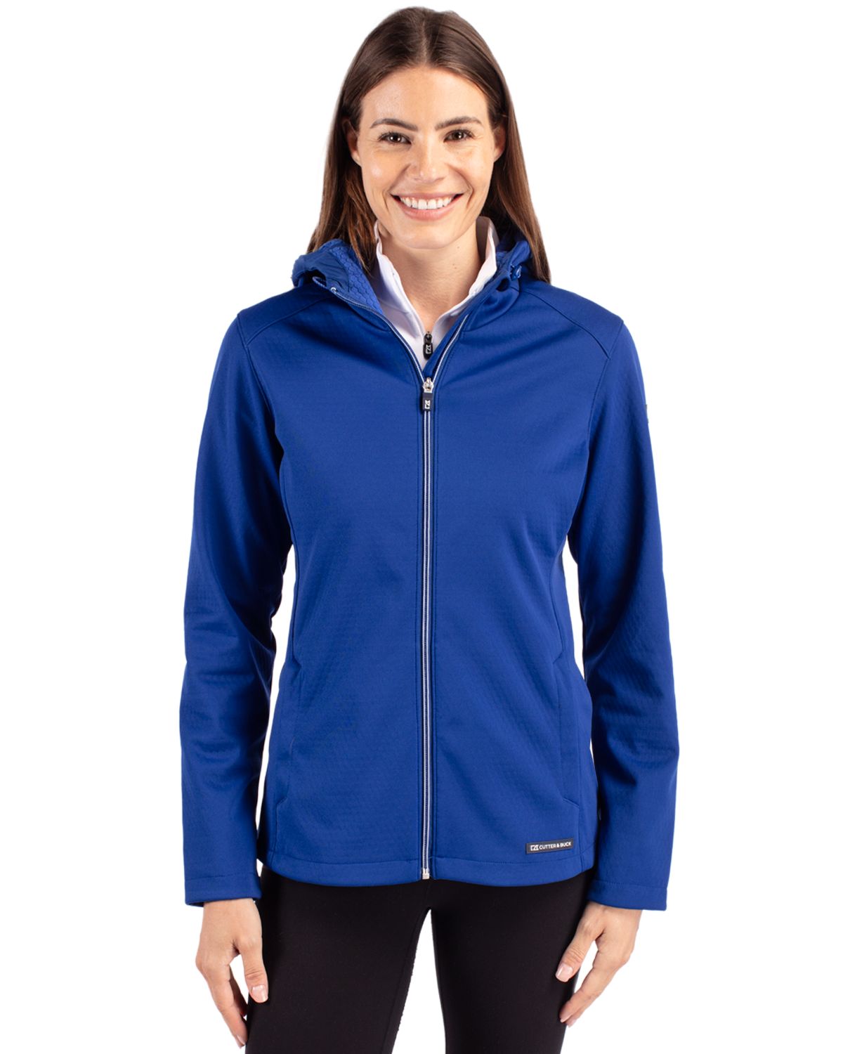 Cutter & Buck Evoke RecycledHoneycombFleeceWomensFull Zip Jacket - LCO00066