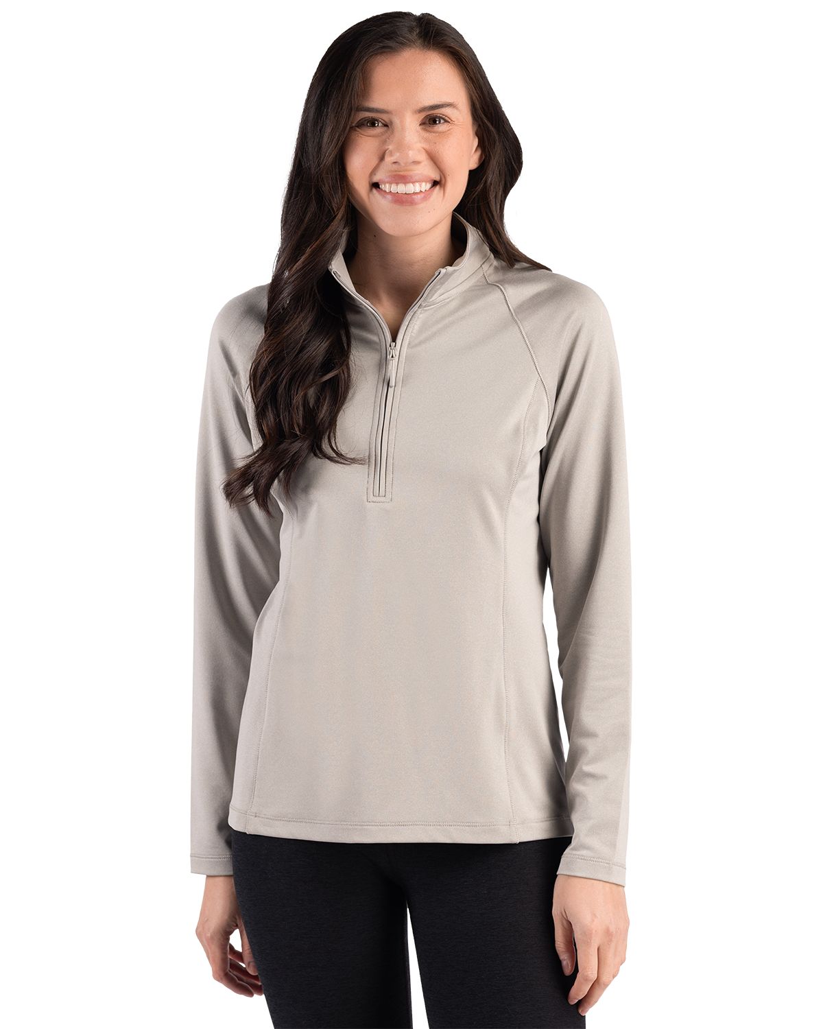 Clique Dash Recycled Womens Quarter Zip Sweatshirt - LQK00093