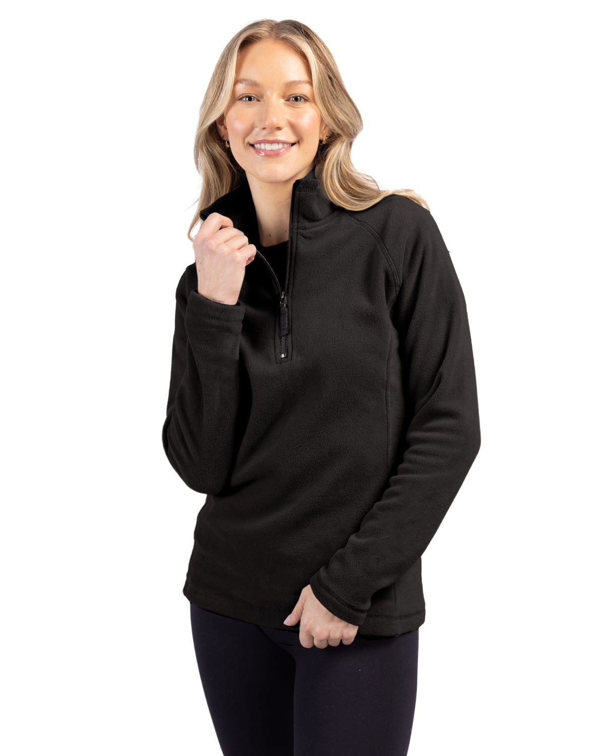 Clique Summit Performance Fleece Womens Half Zip Jacket - LQO00018