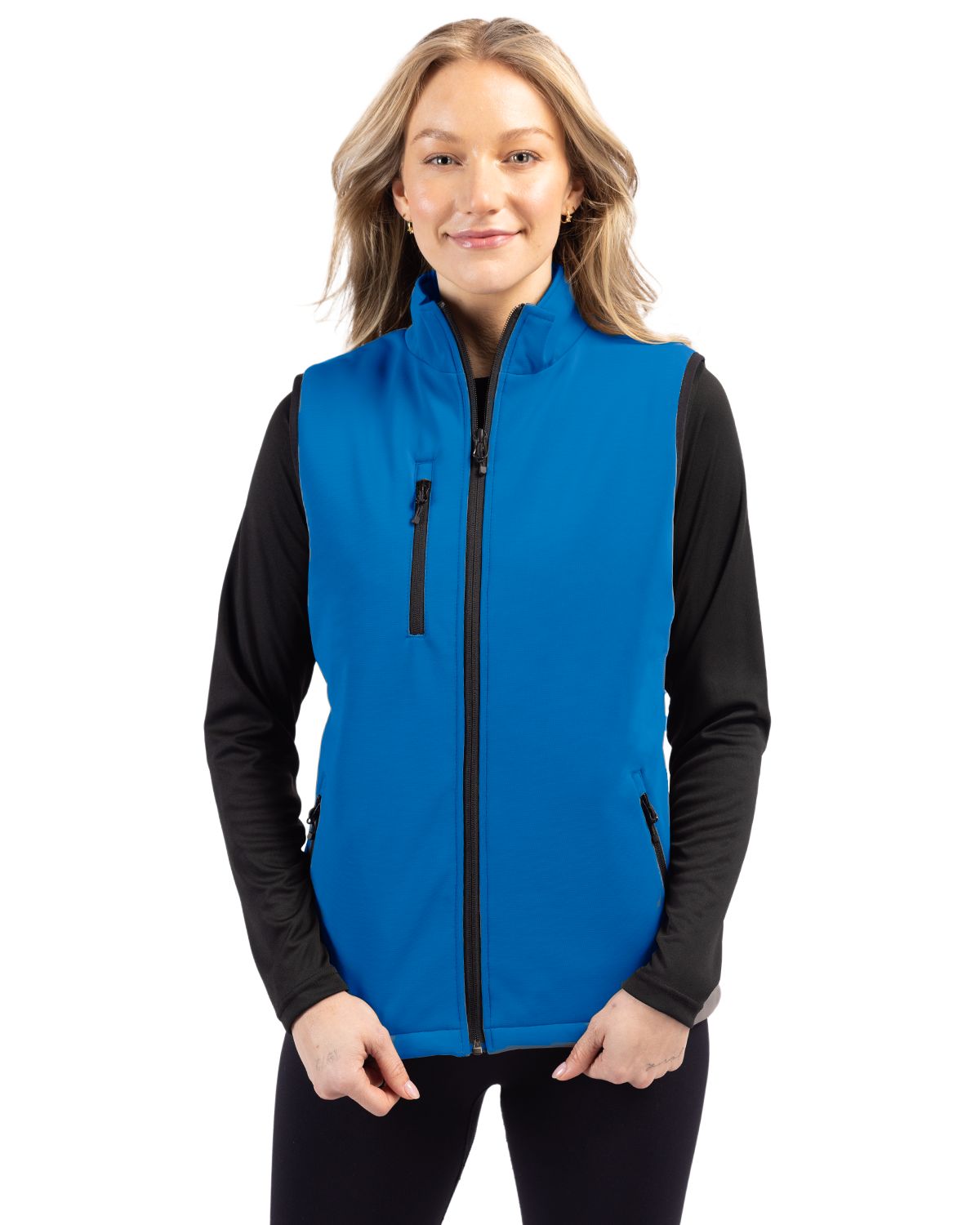 Clique Equinox Insulated Softshell Womens Full Zip Vest - LQO00059