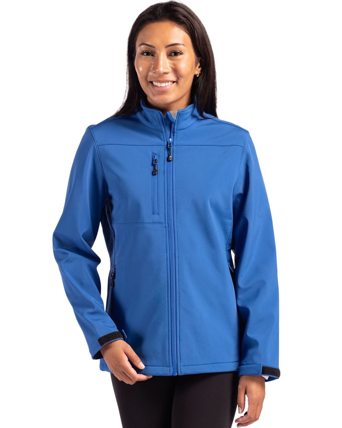 Clique Tempest Recycled Waterproof Stretch Softshell Womens Full Zip Jacket - LQO00070