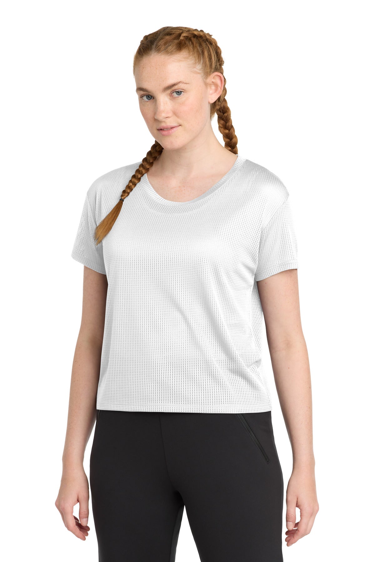 Sport-Tek ® Women's PosiCharge ® Draft Crop Tee. LST411