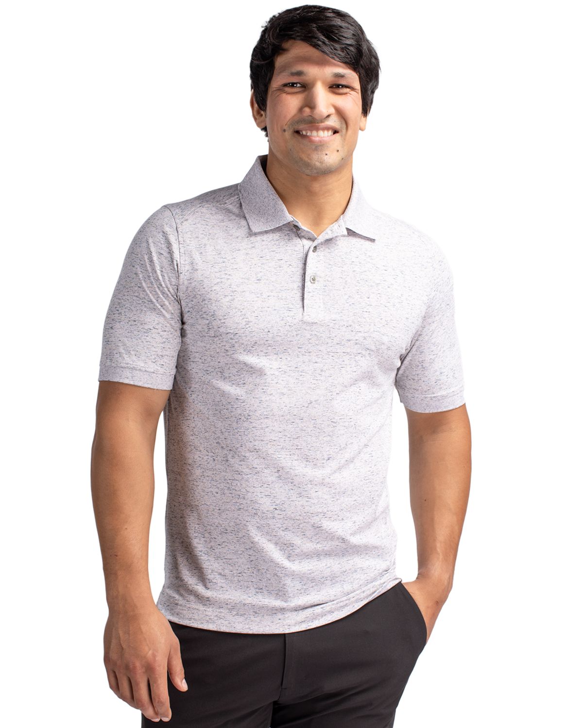 Cutter & Buck Advantage Cotton-Blend PiqueMensSpace-Dye Polo - MCK00117
