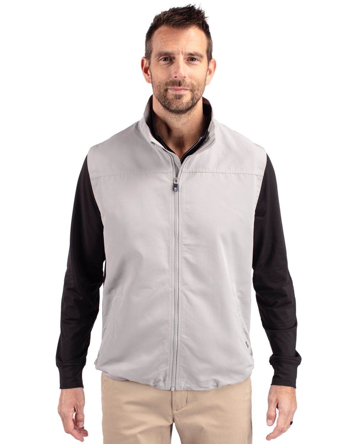 Cutter & Buck Charter Recycled PackableMensBig & Tall Full Zip Vest - BCO00083