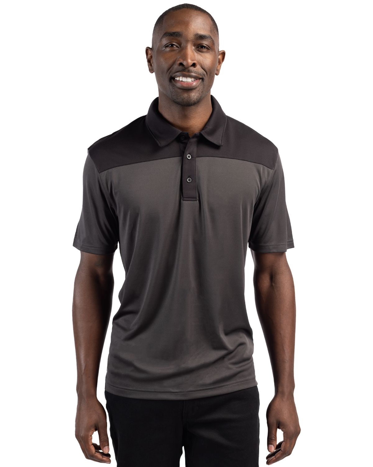 Clique Parma Colorblock Tech Jersey Mens Polo - MQK00050