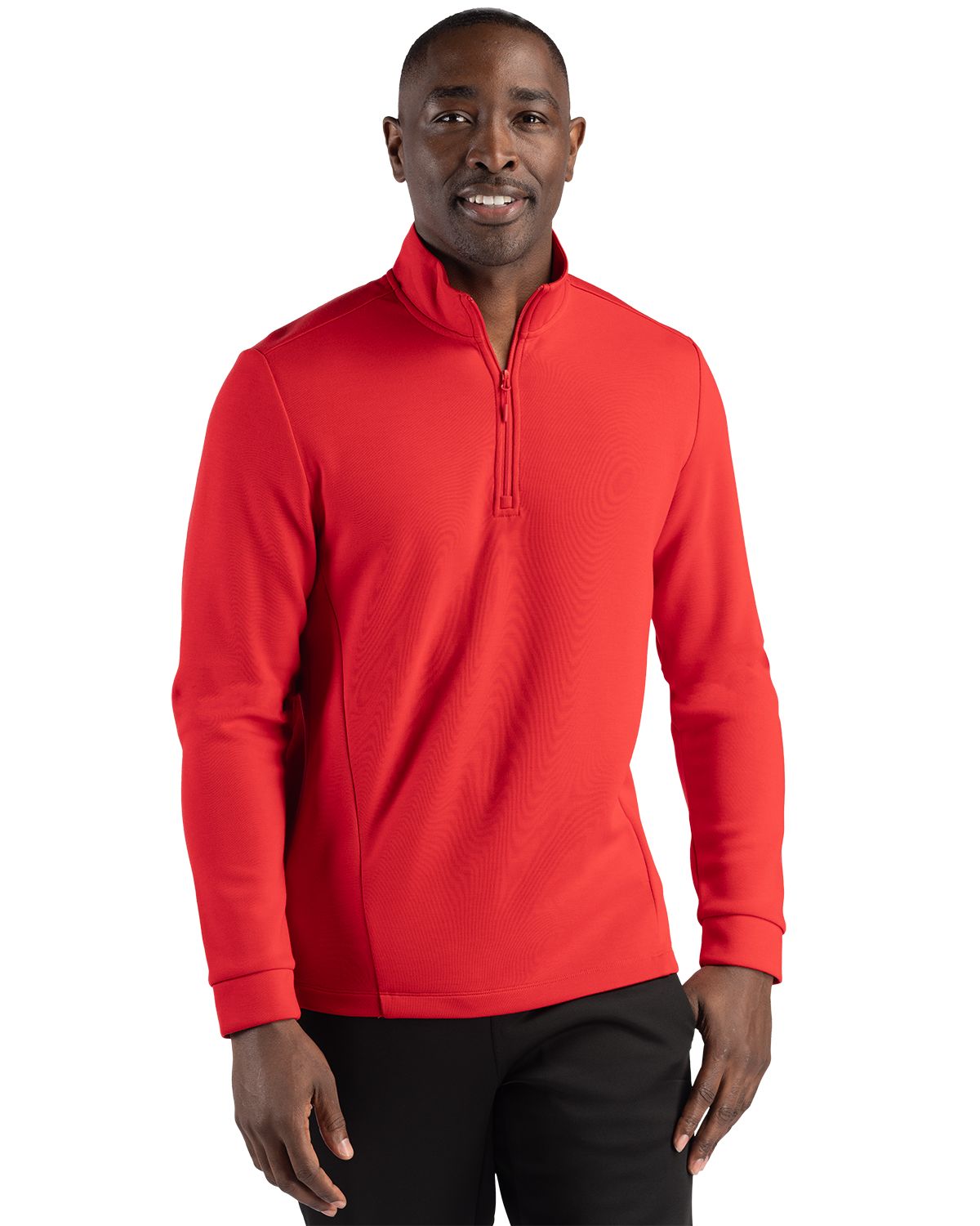 Clique Haven Recycled Mens Quarter Zip Sweatshirt - MQK00119