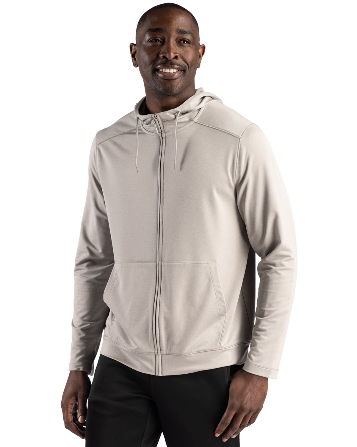 Clique Dash Recycled Mens Full Zip Hooded Sweatshirt - MQK00121