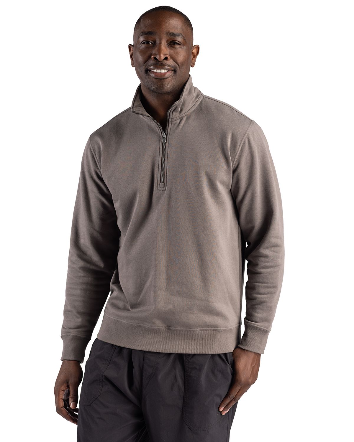 Clique Drive Recycled Unisex Quarter Zip Sweatshirt - MQK00122