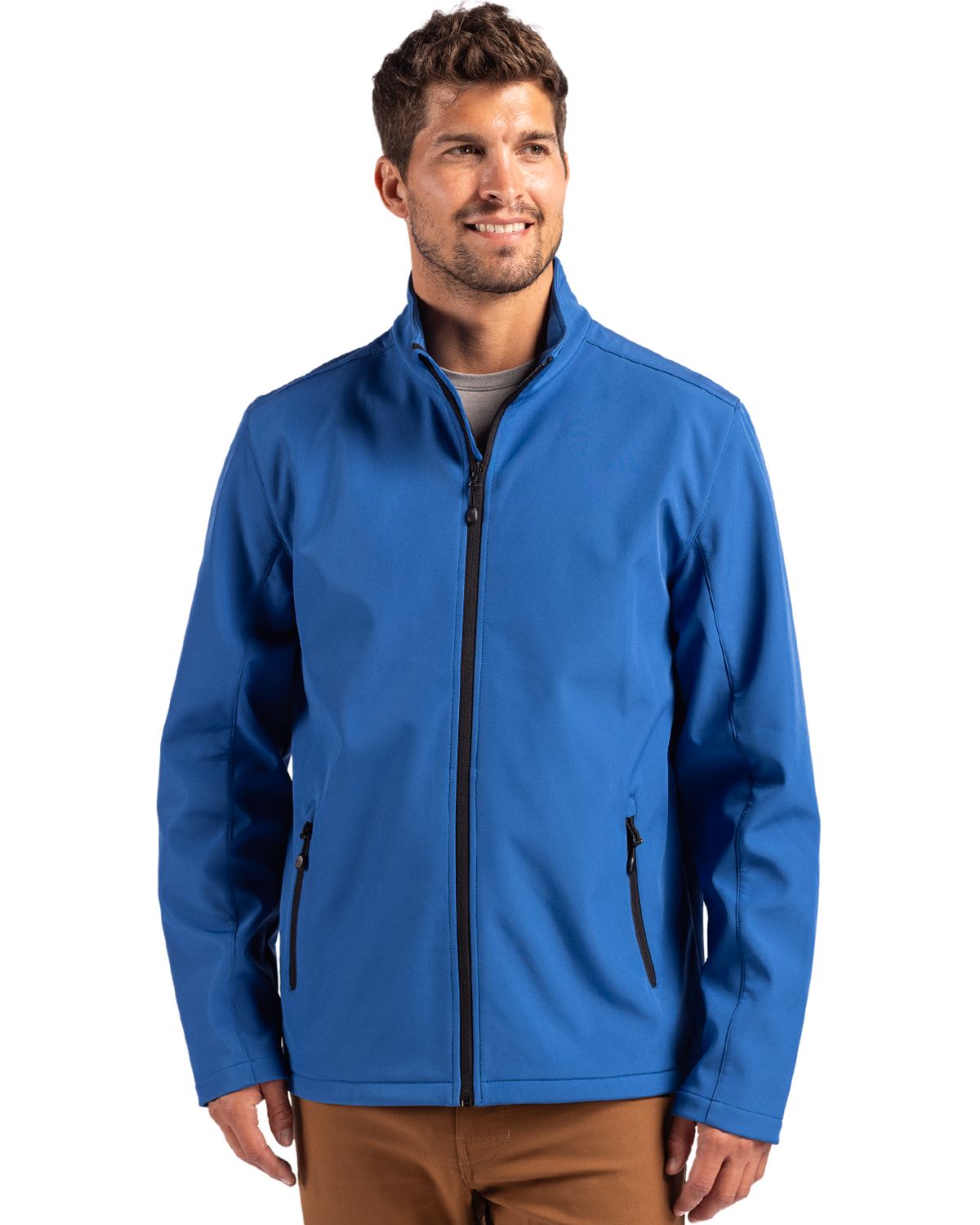 Clique Tempo Recycled Stretch Softshell Mens Full Zip Jacket - MQO00077