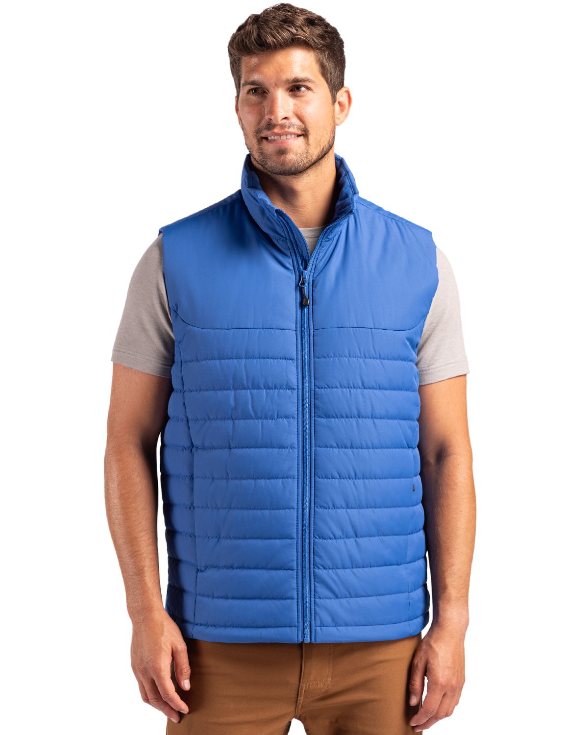Clique Elevation Recycled Insulated Puffer Mens Full Zip Vest - MQO00080