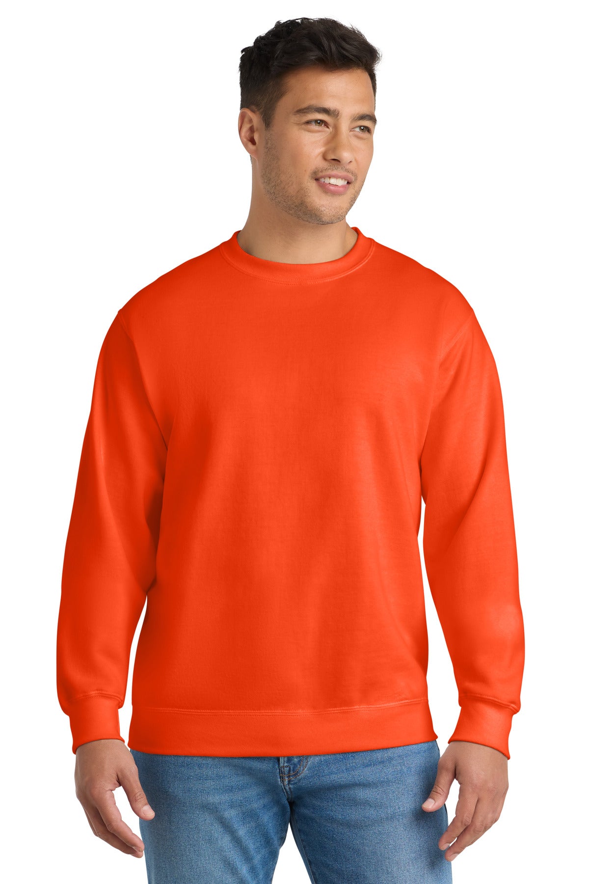 Port & Co ® Tall Essential Fleece Crewneck Sweatshirt. PC90T