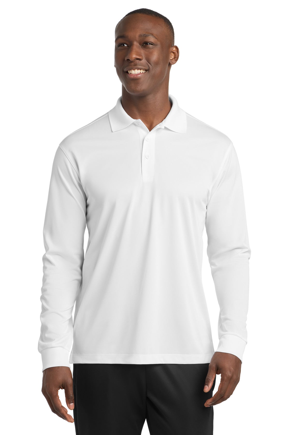 Sport-Tek ® Long Sleeve Micropique Sport-Wick ® Polo. ST657