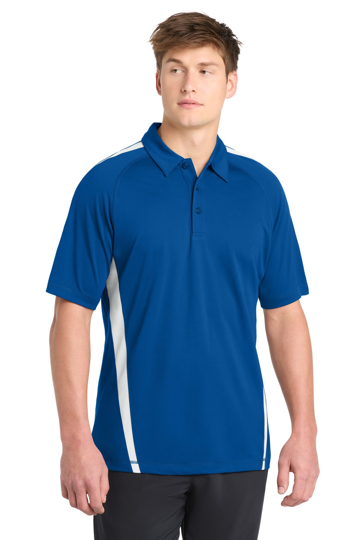 Sport-Tek ® PosiCharge ® Micro-Mesh Colorblock Polo. ST685