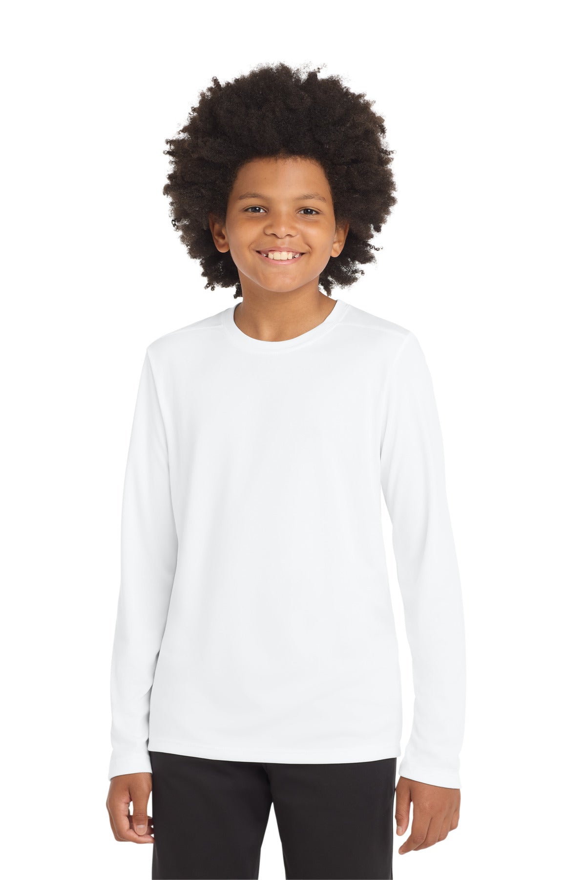 Sport-Tek ® Youth Posi-UV ® Pro Long Sleeve Tee. YST420LS