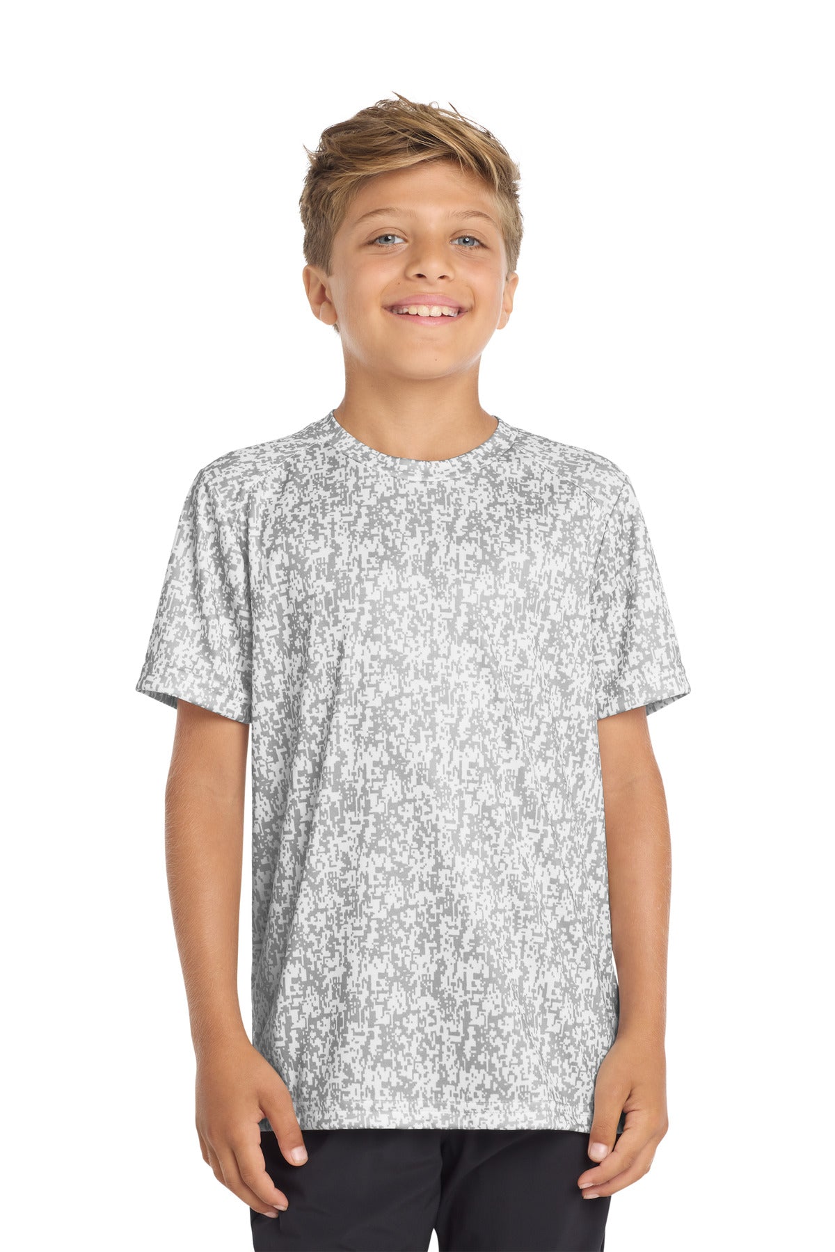 Sport-Tek ® Youth Digi Camo Tee. YST460