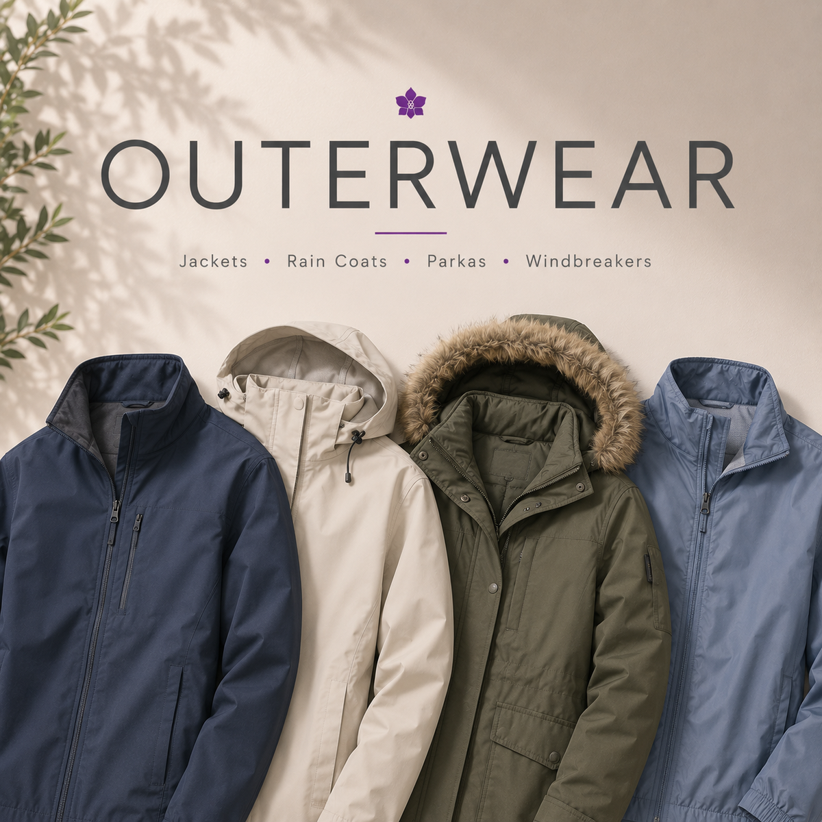 Outerwear - Windbreakers, Softshells, Parkas, Rain Jackets and 3-in-1's