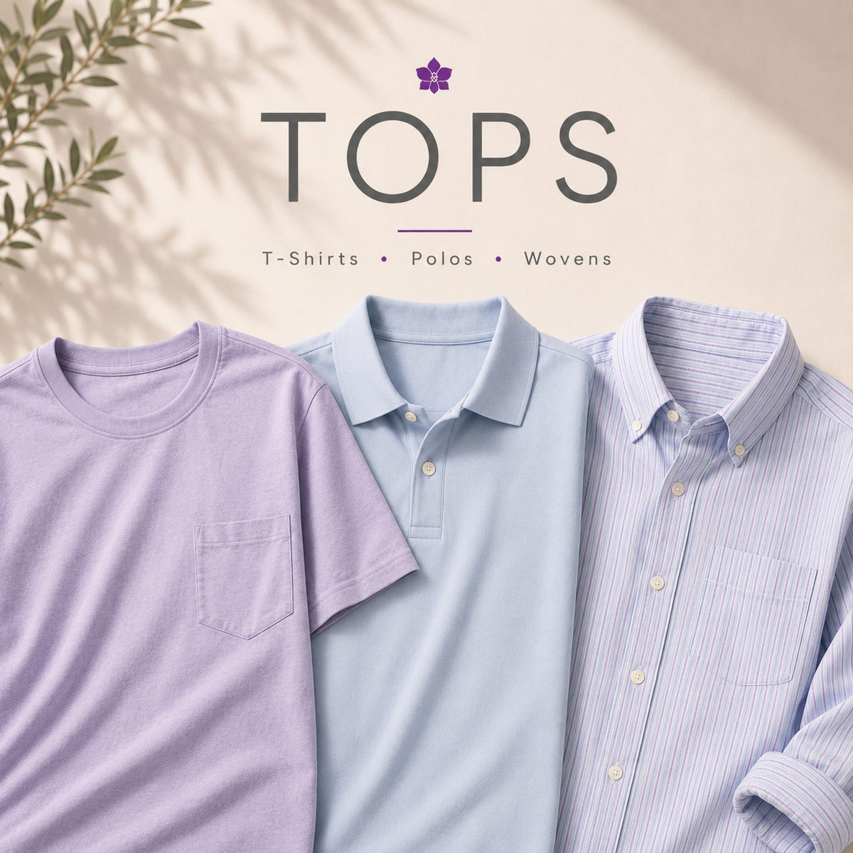 Tops - T-Shirts, Polos and Wovens