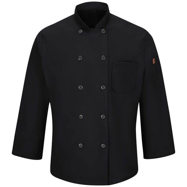 Men's Chef Coat with OilBlok and MIMIX Flex Panels
