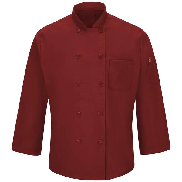 Men's Chef Coat with OilBlok and MIMIX