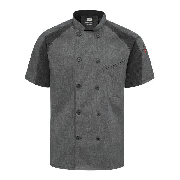 Men's Airflow Raglan Chef Coat with OilBlok
