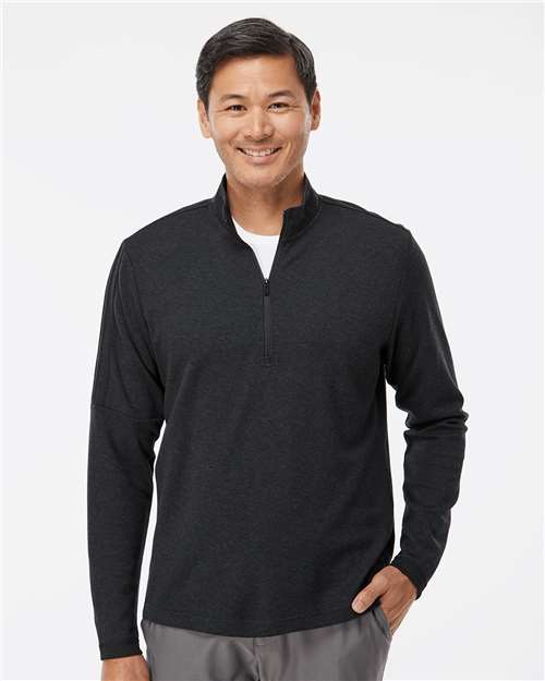 Men's 3-Stripes Quarter-Zip Sweater Pullover - A554