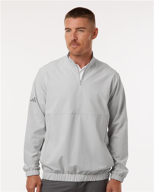 Men's Stretch Woven Half-Zip Pullover - A705