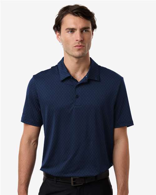 Men's 4-Way Stretch Printed Polo - A716