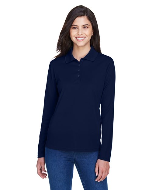 Women's Pinnacle Performance Long Sleeve Piqué Polo - 78192