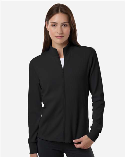 Women's Performance Textured Full-Zip Jacket - A1015
