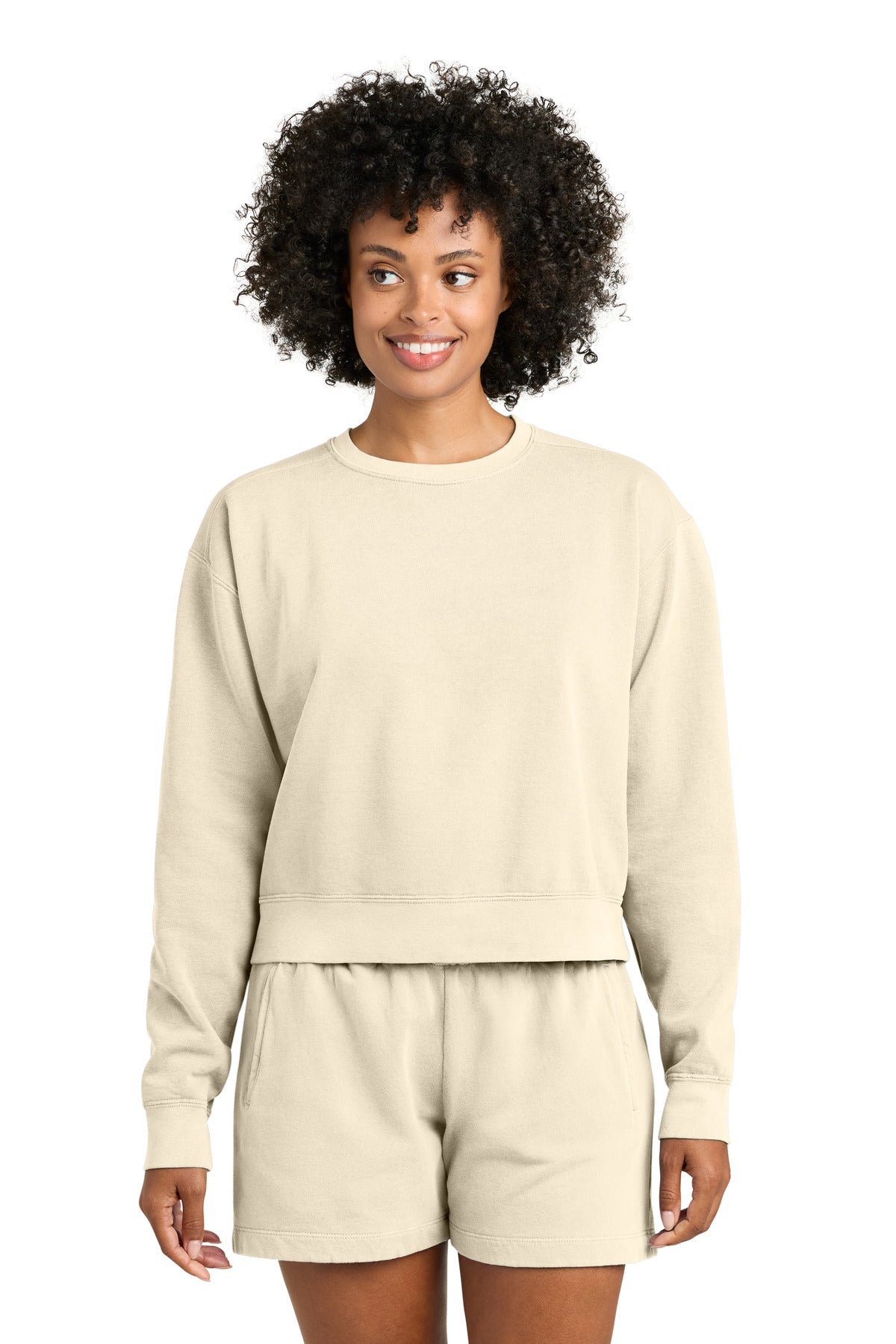 Comfort Colors ®  Women's Mid-Length Crewneck Sweatshirt 1566L