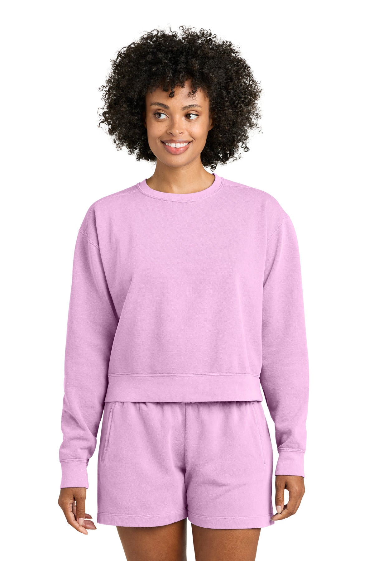Comfort Colors ®  Women's Mid-Length Crewneck Sweatshirt 1566L