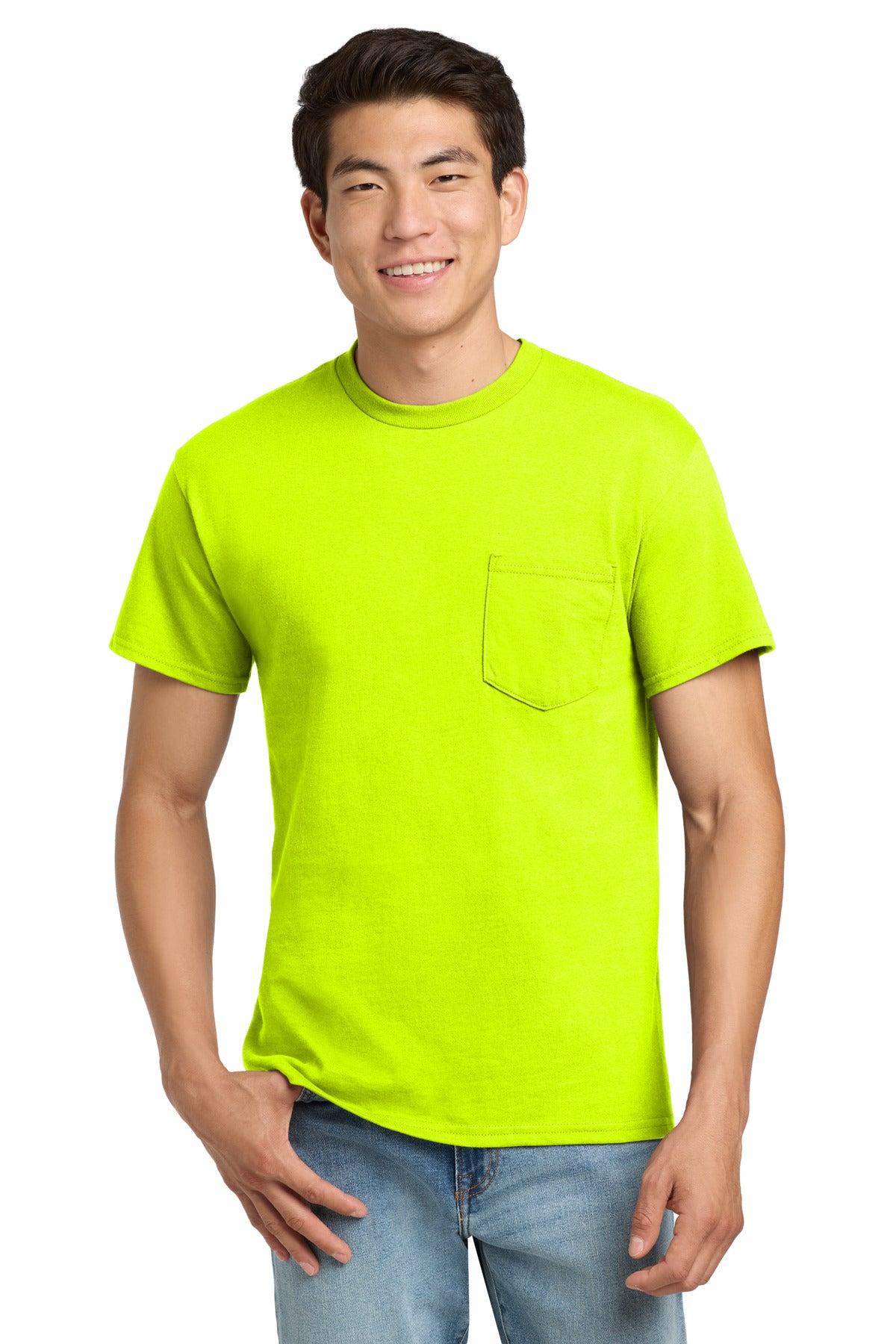 Gildan ®  - Ultra Cotton ®  100% US Cotton T-Shirt with Pocket.  2300