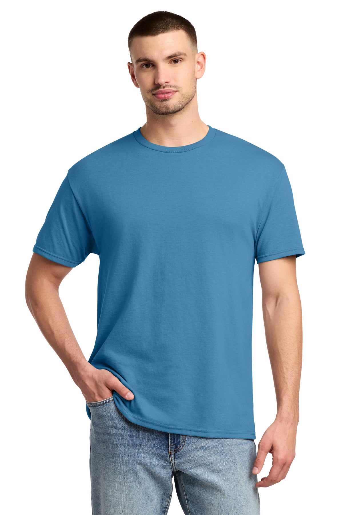Jerzees ®  -  Dri-Power ®  50/50 Cotton/Poly T-Shirt.  29M
