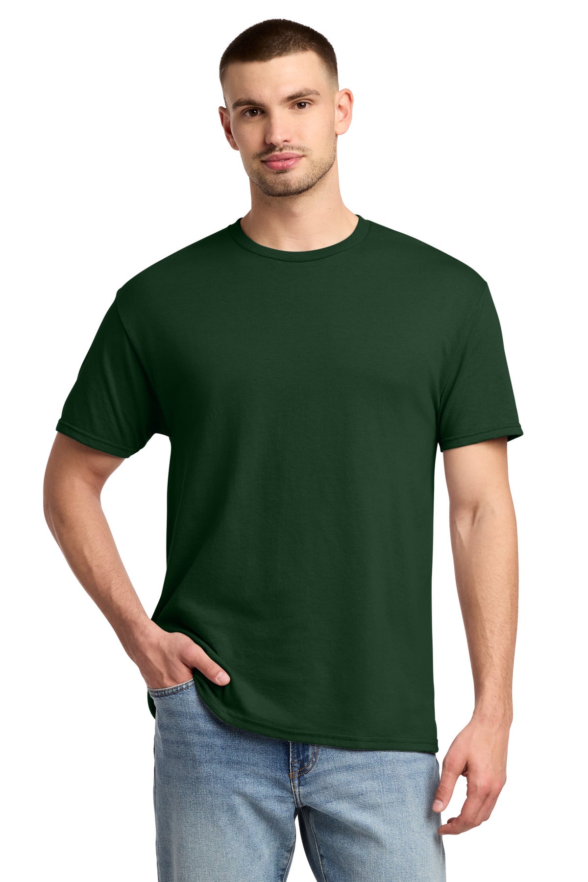 Jerzees ®  -  Dri-Power ®  50/50 Cotton/Poly T-Shirt.  29M