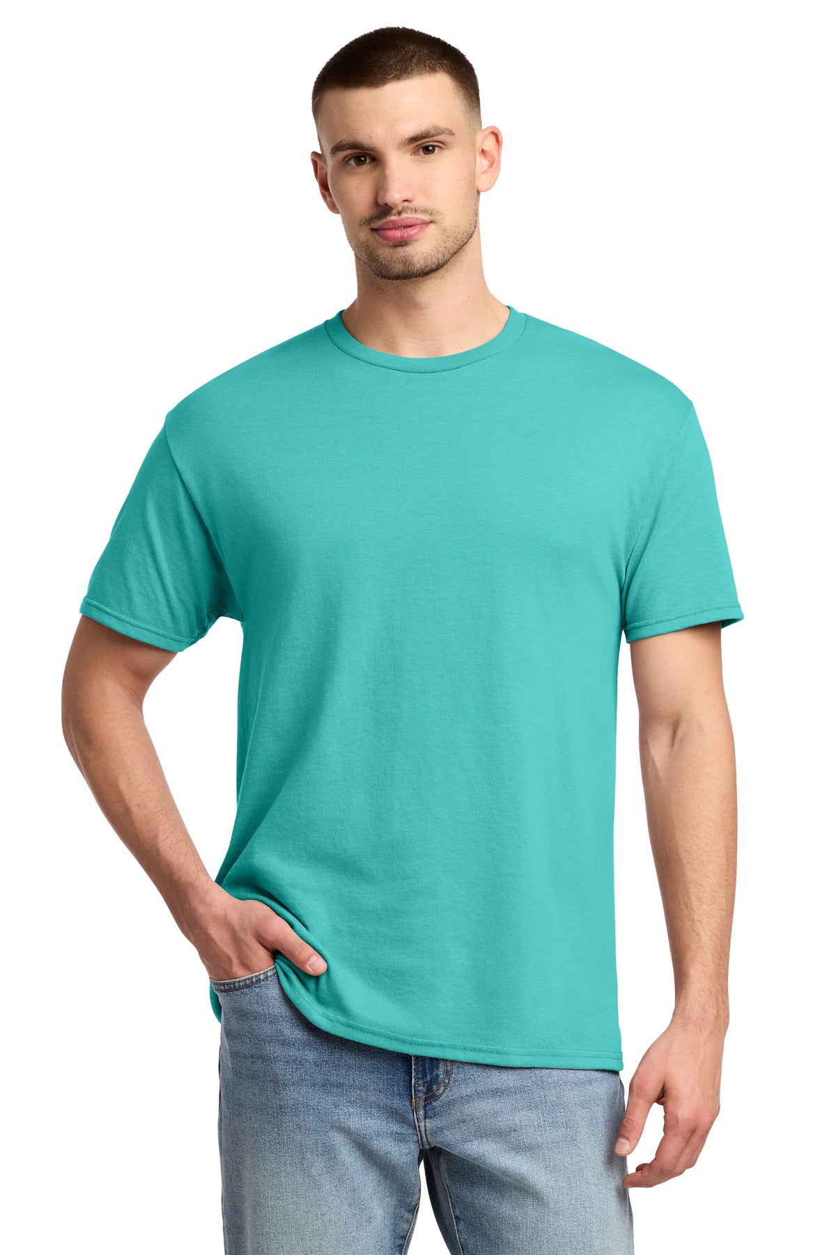Jerzees ®  -  Dri-Power ®  50/50 Cotton/Poly T-Shirt.  29M