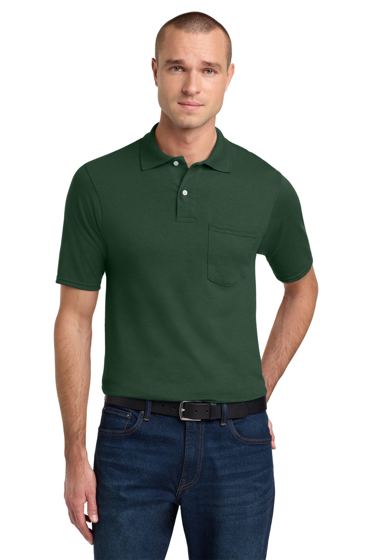 Jerzees ®  Dri-Power ®  Pocket Sport Shirt. 436MP