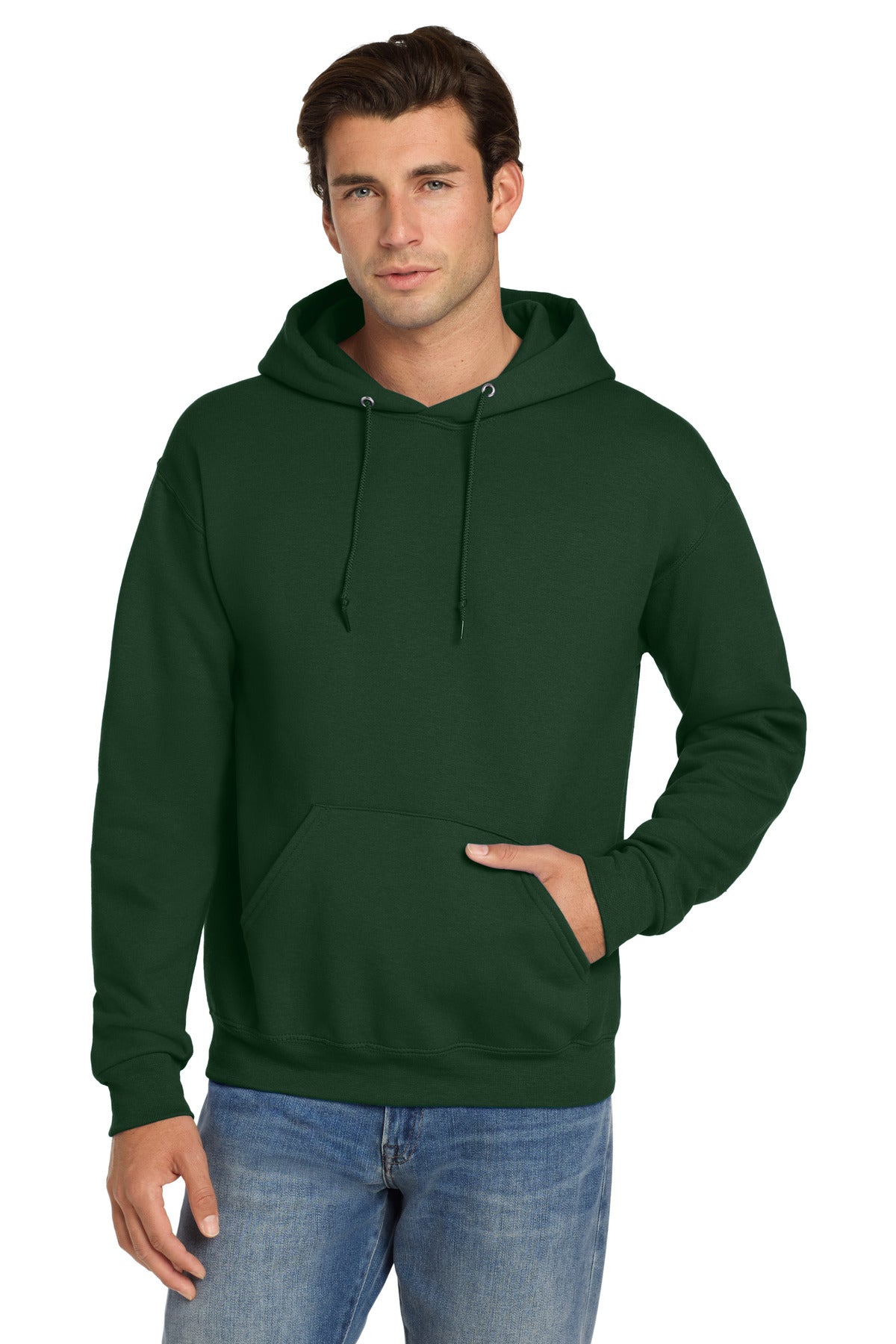 Jerzees ®  Super Sweats ®  NuBlend ®  - Pullover Hooded Sweatshirt.  4997M
