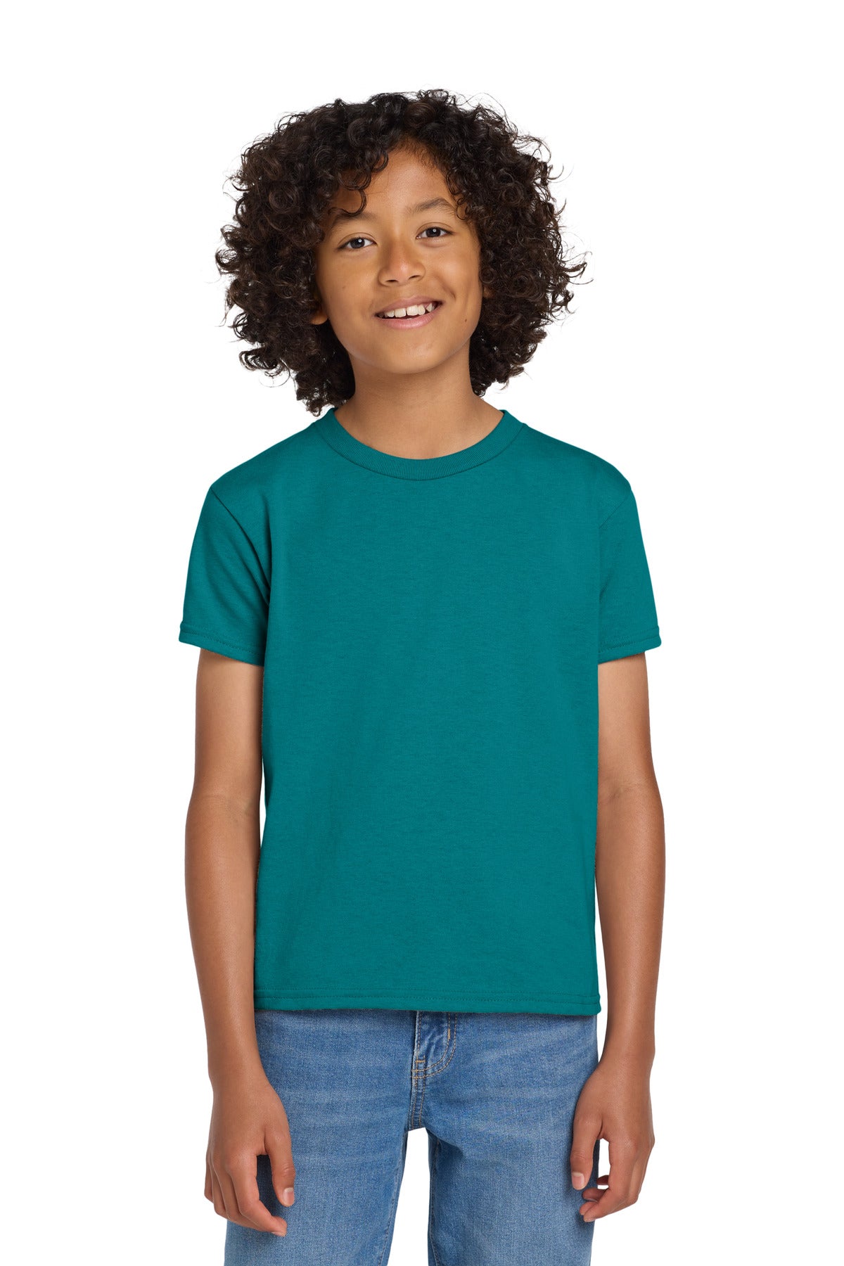 Gildan ®  Youth DryBlend ®  50 Cotton/50 Poly T-Shirt.  8000B
